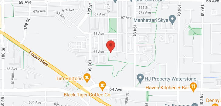 map of 413 19320 65 AVENUE